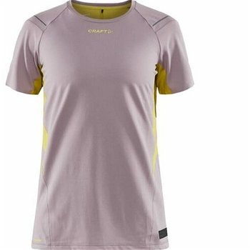Dámske tričko CRAFT PRE Hypervent SS fialové so žltou 1910433-436542