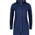 dámsky jarná softshellový kabát Nordblanc Wrapped modrý NBSSL7612_CIM