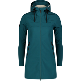 Dámsky zateplený nepremokavý softshellový kabát NORDBLANC ANYTIME zelený NBWSL7956_GSZ
