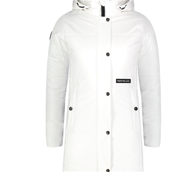 Dámsky zimný kabát NORDBLANC MYSTIQUE biely NBWJL7943_CHB