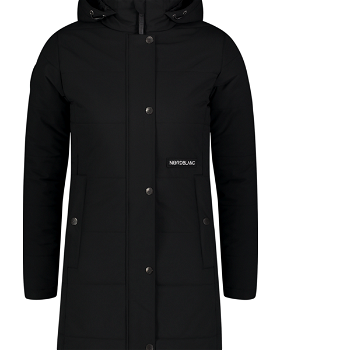 Dámsky zimný kabát NORDBLANC MYSTIQUE čierny NBWJL7943_CRN