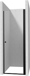DEANTE - Kerria Plus nero Sprchové dvere bez stenového profilu, 80 cm KTSWN42P