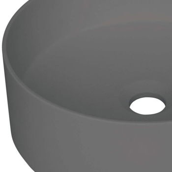 DEANTE - Silia antracit metalic - Granitové umývadlo, na dosku CQS_TU4S