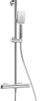 DEANTE - Therm chróm - Sprchový stĺp, so sprchovou batériou, termostat NAC_04HT