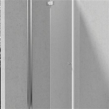 DEANTE/S - Sprchovací kút pevná stena 100 skladacie dvere 90 KTSX041P+KTS_030P KERRIA/0327