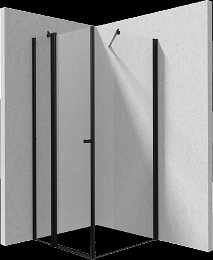DEANTE/S - Sprchovací kút pevná stena 110, výklopné dvere 80 KTSUN42P+KTS_N31P KERRIA/0503