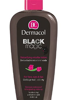 Dermacol Detoxikační micelárna voda Black Magic (Detoxifying Micellar Lotion) 200 ml