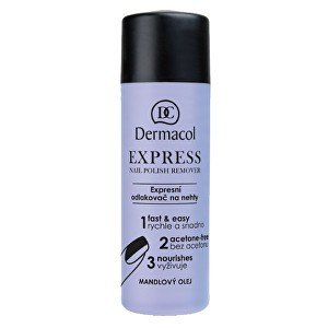 Dermacol Expresný odlakovač na nechty (Express Nail Polish Remover) 120 ml