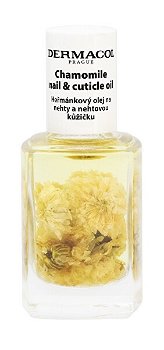 Dermacol Harmančekový olej na nechty a nechtovú kožičku (Chamomile Nail and Cuticle Oil) 12 ml