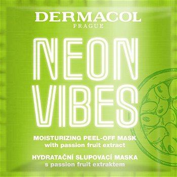 Dermacol Hydratačná zlupovacia maska Neon Vibes (Moisturizing Peel-Off Mask)