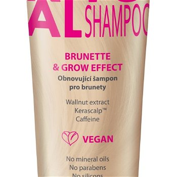 Dermacol Obnovujúci šampón pre hnedé vlasy Hair Ritual (Brunette & Grow Effect Shampoo) 250 ml