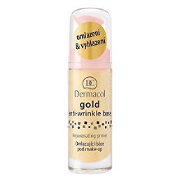 Dermacol Omladzujúca báza pod make-up so zlatom (Gold Anti-Wrinkle Base) 20 ml