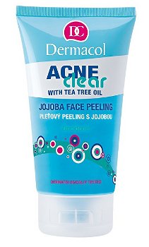 Dermacol Pleťový peeling s jojobou Acneclear (Face Peeling) 150 ml