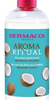 Dermacol Relaxačná pena do kúpeľa Brazílsky kokos Aroma Ritual (Relaxing Bath Foam) 500 ml