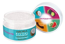 Dermacol Relaxačné peeling Brazílsky kokos Aroma Ritual (Relaxing Body Scrub) 200 g