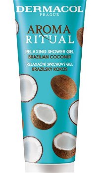 Dermacol Relaxačné sprchový gél Brazílsky kokos Aroma Ritual (Relaxing Shower Gel) 250 ml