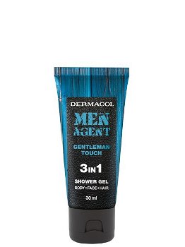 Dermacol Sprchový gél pre mužov 3v1 Gentleman Touch Men Agent (Shower Gel) 30 ml - miniatúra