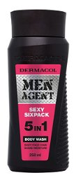 Dermacol Sprchový gél pre mužov 5v1 Sexy Sixpack Men Agent ( Body Wash) 250 ml