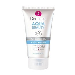 Dermacol Umývací gél na tvár s morskými riasami Aqua Beauty 3v1 (Face Cleansing Gel) 150 ml