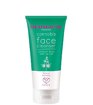 Dermacol Upokojujúci čistiaci krém na tvár s konopným olejom Cannabis (Face Clean ser) 150 ml