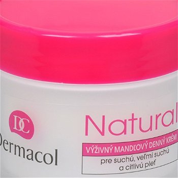 Dermacol Výživný mandľový denný krém Natural - kelímok 50 ml