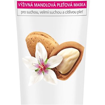 Dermacol Vyživujúca mandľová pleťová maska Natura l (Almond Face Mask) 100 ml