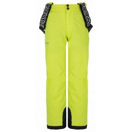 Detské lyžiarske nohavice Kilpi MIMAS-J svetlo zelené