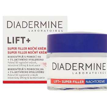 Diadermine Nočný krém pre vyplnenie vrások Lift+ Super Filler 50 ml