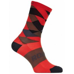 Dizajnové funkčnou ponožky Rogelli SCALE 14, červené 007.153