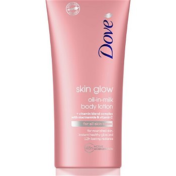 Dove Hydratačné telové mlieko Skin Glow (Oil-in-Milk Body Lotion) 200 ml