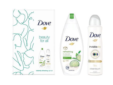 Dove Kozmetická sada telovej starostlivosti Refreshing