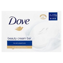 Dove Krémová tableta (Beauty Cream Bar) 4 x 100 g