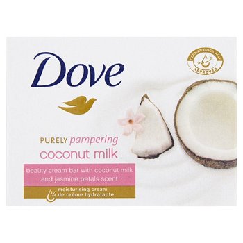 Dove Krémová tableta Purely Pampering s vôňou kokosového mlieka a jazmínu (Beauty Cream) 100 g