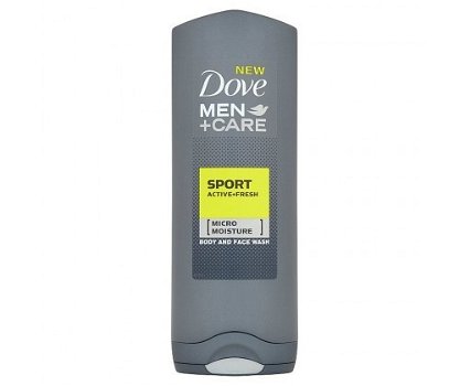 Dove Osviežujúci sprchový gél pre mužov Sport Active Fresh Men + Care ( Body and Face Wash) 400 ml
