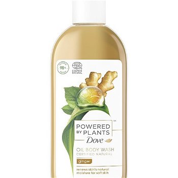 Dove Sprchový gél Zázvor Powered by Plants Ginger (Oil Body Wash) 250 ml
