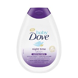 Dove Telové mlieko pre deti s vôňou harmančeka Calming Nights Baby (Night Time Lotion) 400 ml
