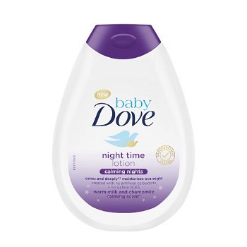 Dove Telové mlieko pre deti s vôňou harmančeka Calming Nights Baby (Night Time Lotion) 400 ml