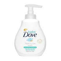 Dove Umývací gél pre deti na telo i vlásky baby (Head To Toe Wash Sensitive Moisture ) 400 ml
