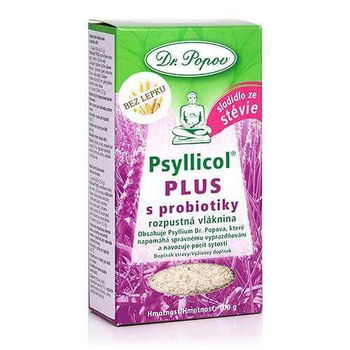 Dr. Popov Psyllicol plus s probiotikami 100 g