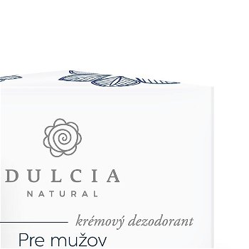 DULCIA natural Krémový deodorant pre mužov 30 ml