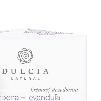 DULCIA natural Krémový dezodorant verbena a levandule 30 g