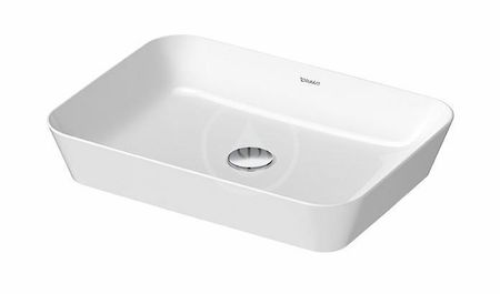 DURAVIT - Cape Cod Umývadlová misa 550x400 mm, DuraCeram, s WonderGliss, biela 23475500001