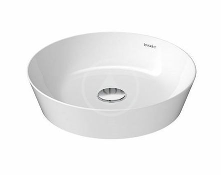 DURAVIT - Cape Cod Umývadlová misa, priemer 430 mm, DuraCeram, biela 2328430000