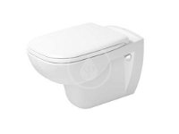 DURAVIT - D-Code Závesné WC s klasickou doskou, biela 45351900A1