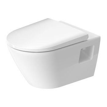 DURAVIT - D-Neo Závesné WC, Rimless, biela 2578090000