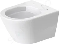 DURAVIT - D-Neo Závesné WC, Rimless, HygieneGlaze, biela 2588092000