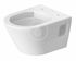 DURAVIT - D-Neo Závesné WC s doskou SoftClose, Rimless, biela 45870900A1