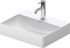 Duravit DuraSquare nábytkové umyvadlo Compact, 50x40 cm, 1 otvor pro baterii, DuraCeram, bílá 2356500041