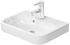 DURAVIT - Happy D.2 Umývadielko, 500x360 mm, s prepadom, s otvorom na batériu, biela 0710500000