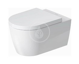 DURAVIT - ME by Starck Závesné WC s HygieneFlush, Rimless, HygieneGlaze, biela 2579092000